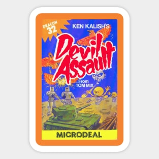 Devil Assault - Cover Art Sticker